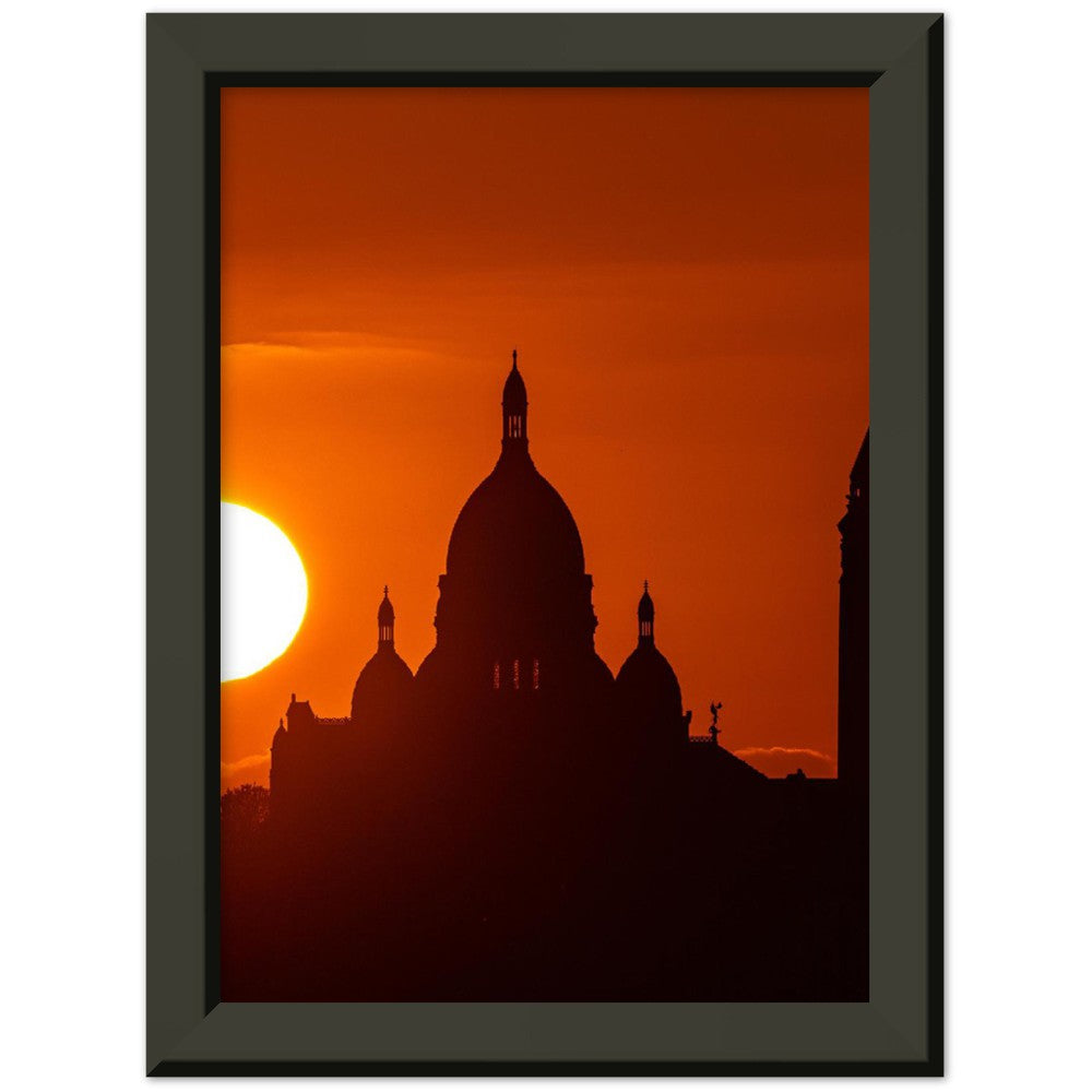 Sunset on Basilica Sacré Cœur Montmartre